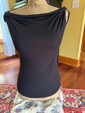 OGL THREE WAY TOP IN BLACK built in bra  NWT